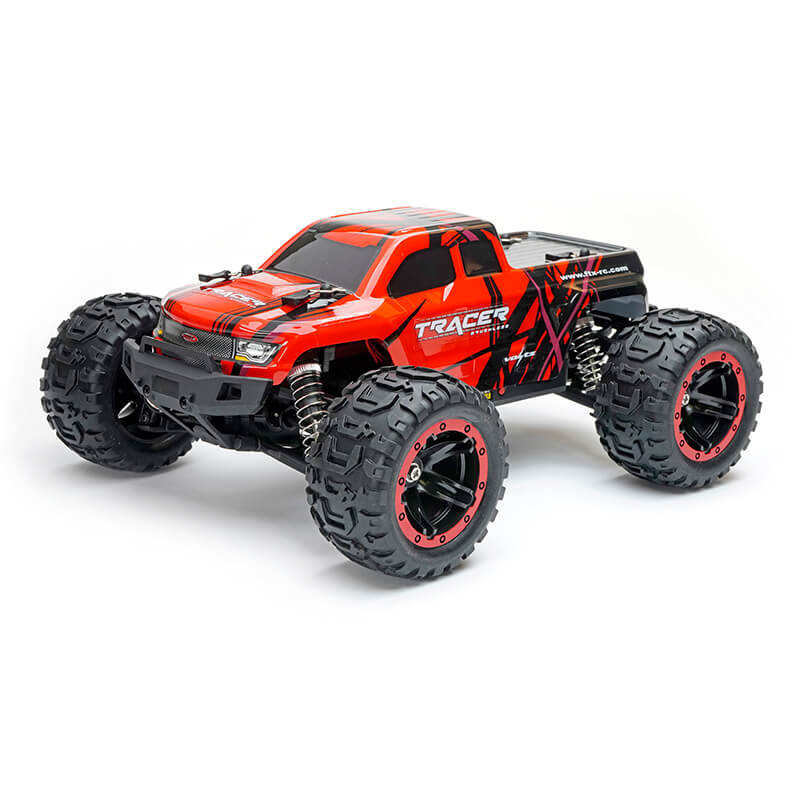 FTX TRACER 1/16 4WD BRUSHLESS MONSTER TRUCK RTR - RED