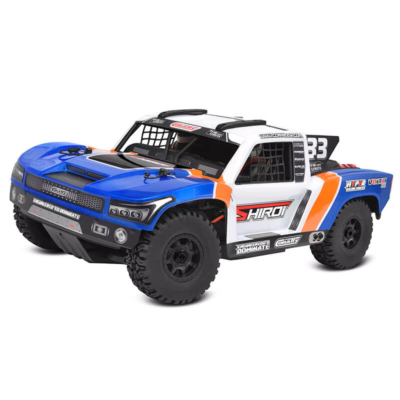 CORALLY SHIROI XP6 BRUSHLESS SHORT COURSE TRUCK RTR - BLUE CORALLY SHIROI XP6 BRUSHLESS SHORT COURSE TRUCK RTR - BLUE