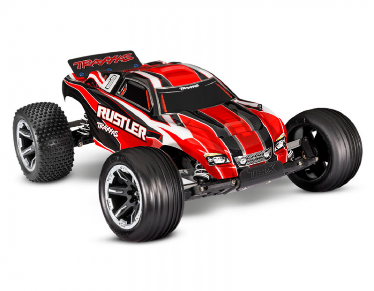 Rustler 2WD 1/10 RTR TQ Red USB - With Battery/Charger