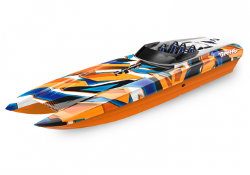 DCB M41 Catamaran BL TQi TSM w/o Batt/charger Orange TRX57046-4-ORNGR