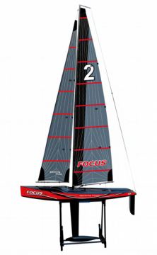 Focus V3 Sailboat 1-meter RTR Red