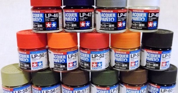 Tamiya Lacquer Paints