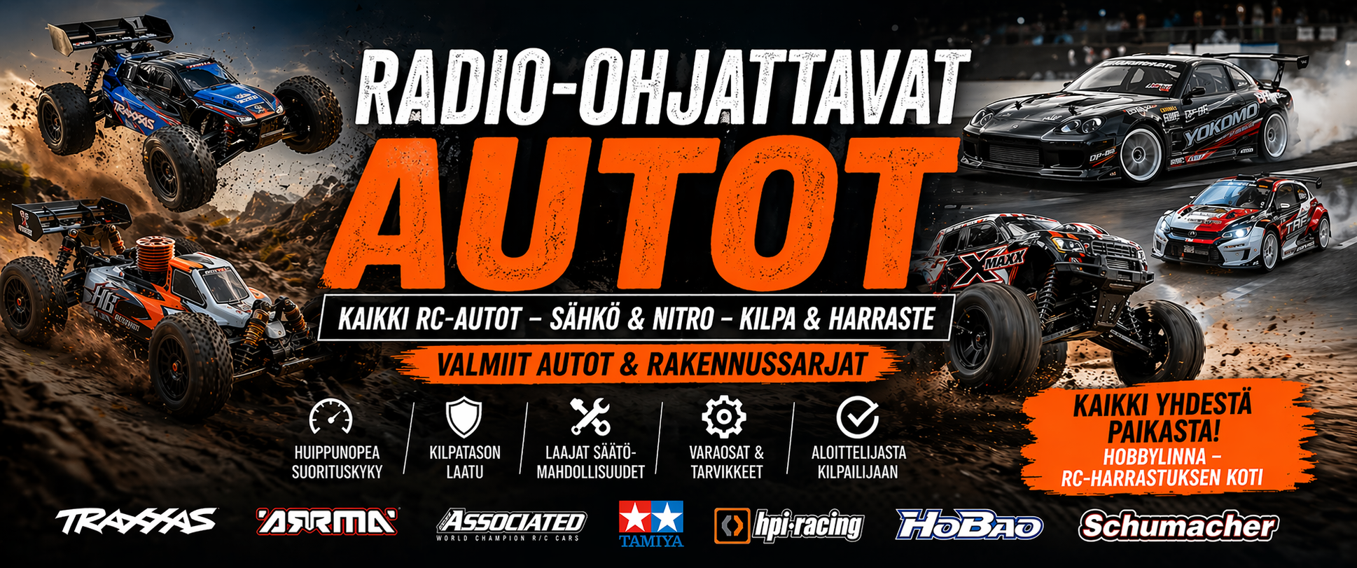 Radio-ohjattavat autot