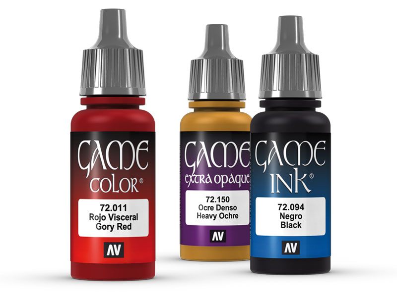 Vallejo Game Color paints (discontinued colors)