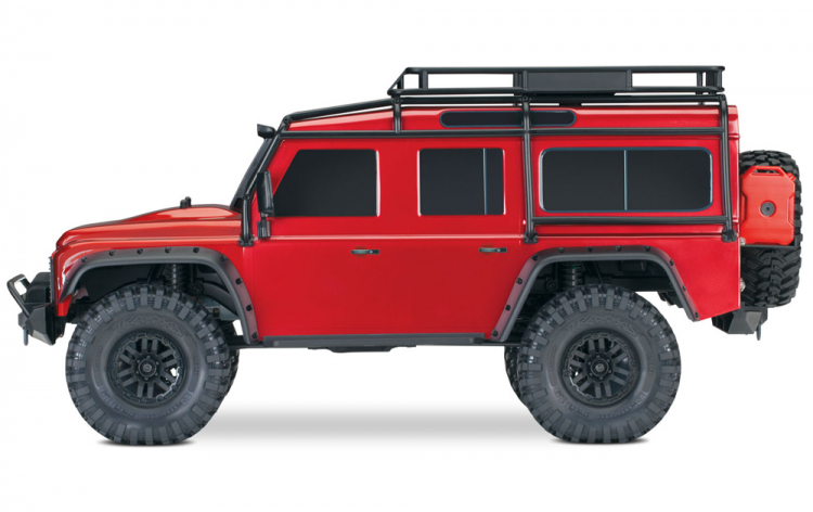 Traxxas TRX-4 Scale & Trail Crawler Land Rover Defender Red RTR TRX82056-4-RED