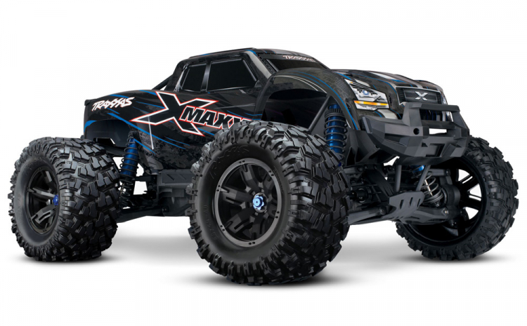 Traxxas X-Maxx 8S 4WD Brushless TQi TSM Blue TRX77086-4-BLU