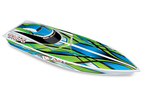 Blast EP Boat RTR TQ Green TRX38104-1-GRN