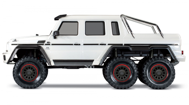 Traxxas TRX-6 Mercedes-Benz G63 AMG 6X6 TQi 2.4G RTR White TRX88096-4-WHT