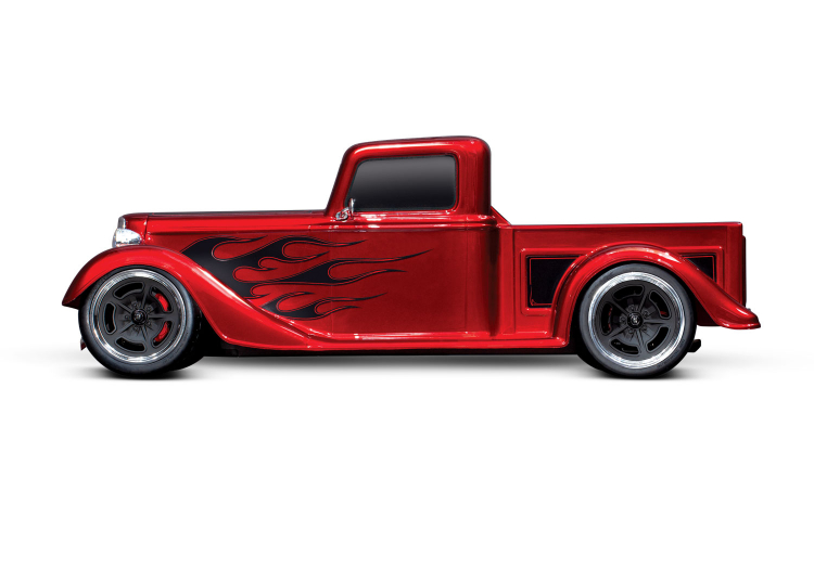 Traxxas Factory Five 35 Hot Rod Truck 1/10 AWD RTR Punainen RC-auto ilman akkua ja laturia TRX93034-4-RED