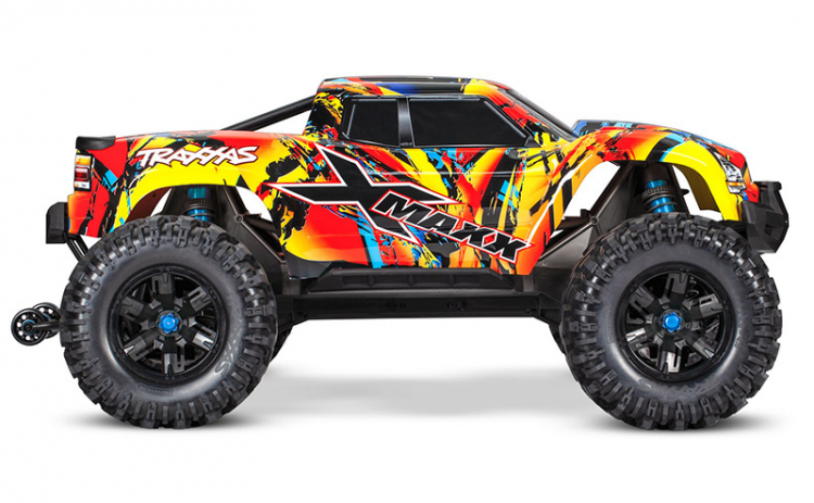 Traxxas X-Maxx 8S 4WD Brushless TQi TSM Solar Flare TRX77086-4-SLRF