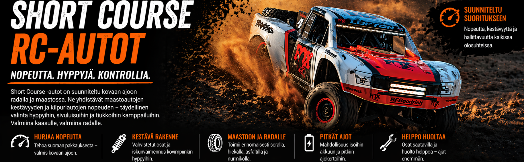 Short Course RC-autot