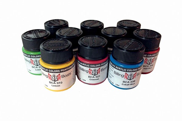 Paints for Wood Models