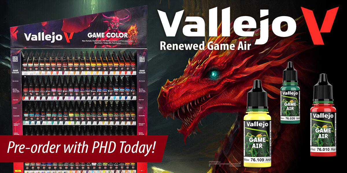 New Vallejo Game Air paints