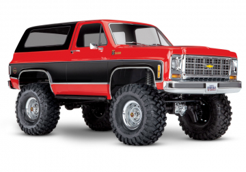 TRX-4 Chevy Blazer 1979 1/10 RTR Clipless Red