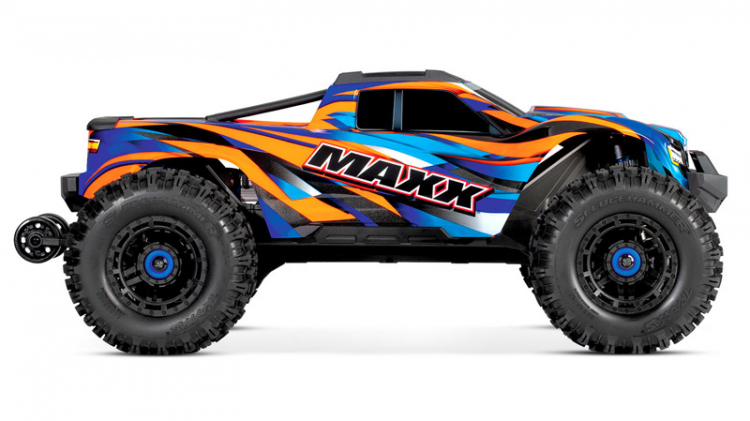 Traxxas MAXX with WideMaxx 4x4 1/10 RTR TQi Brushless TSM Orange TRX89086-4-OR