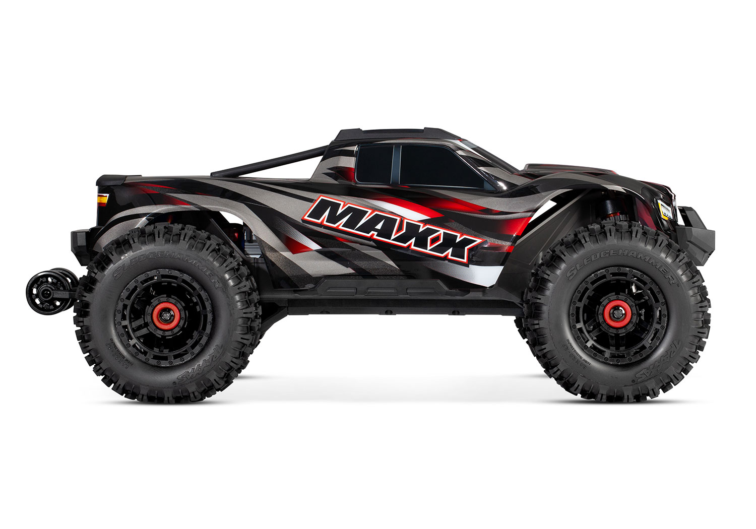 Traxxas MAXX with WideMaxx 4x4 1/10 RTR TQi Brushless TSM Red TRX89086-4-RED