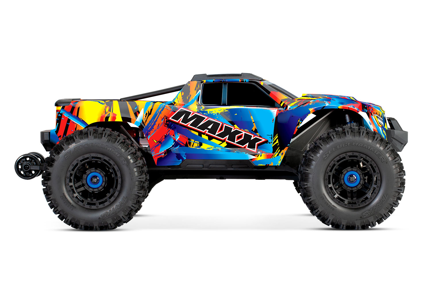 Traxxas MAXX with WideMaxx 4x4 1/10 RTR TQi Brushless TSM Rock N Roll TRX89086-4-RNR