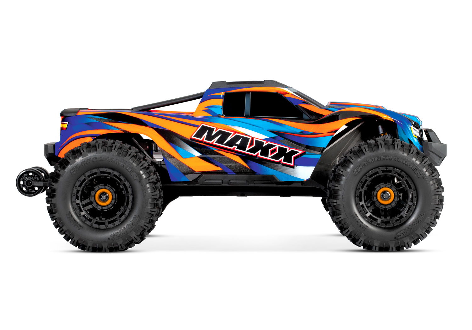 Traxxas MAXX with WideMAXX 4x4 1/10 RTR TQi TSM Orange TRX89086-4-ORNG