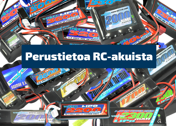 Perustietoa RC-akuista