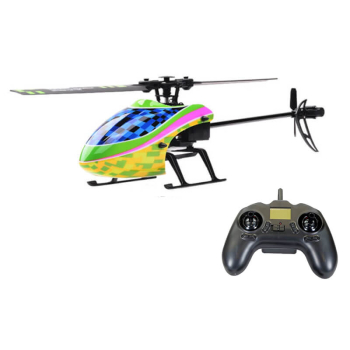 KOOTAI F03 4CH SINGLE BLADE FLYBARLESS HELICOPTER YELLOW/GREEN
