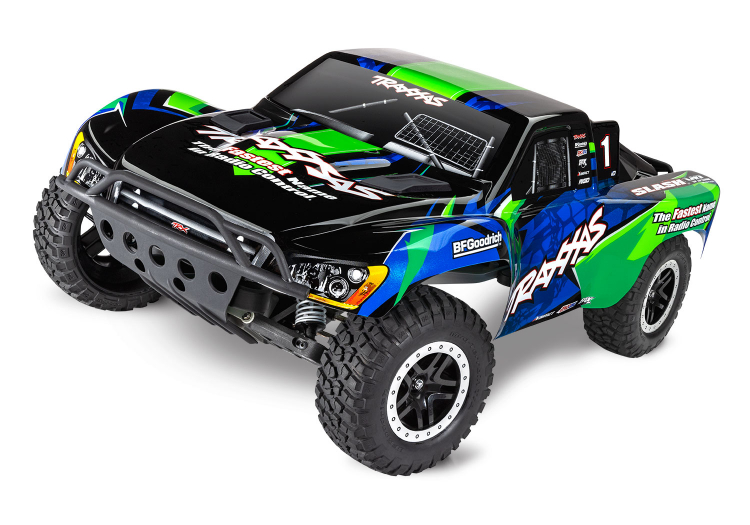 Slash VXL 2WD Clipless 1/10 RTR TQi TSM Green 272R w/o Battery & Charger