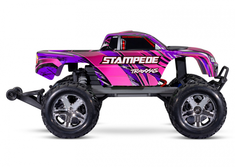 Stampede 2WD 1/10 RTR TQ EHD Pink USB-C - With Battery/Charger