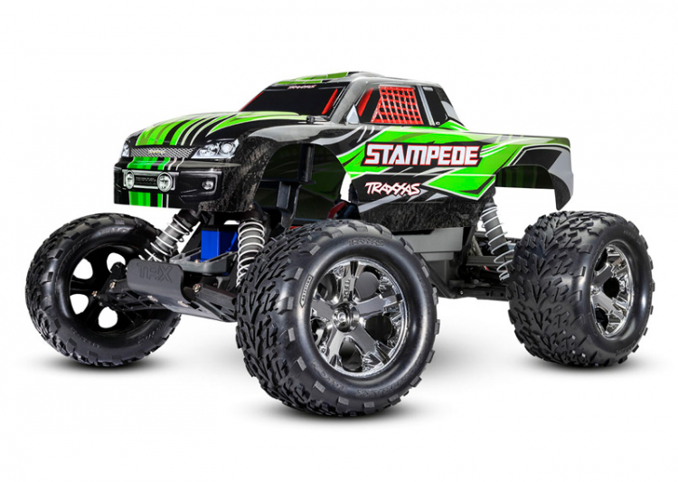 Stampede 2WD 1/10 RTR TQ Green USB - With Battery/Charger