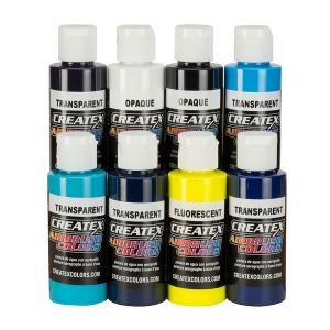 Createx Kent Lind Cool Airbrush Set 8x60ml