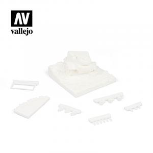 1/35 Diorama Base, Kubelwagen Front 7x7x6cm 
