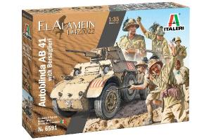 1:35 AB 41 with Bersaglieri Italian Infantry