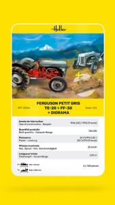 1/24 Ferguson Petit Gris TE-20 + FF-30 + Diorama base