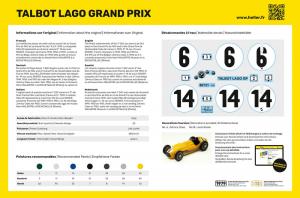 Heller 1/24 Talbot Lago Grand Prix