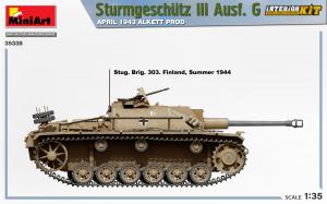 1/35 Stug III Ausf. G April 1943 Alkett Prod. Interior Kit