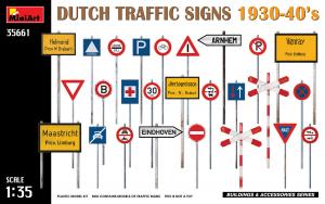 1/35 Dutch Traffic Signs 1930-40s