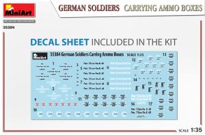 1/35 German Soldiers Carrying Ammo Boxes