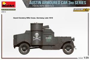 1/35 Austin Armoured Car 3rd Series: Freikorps, Interior Kit