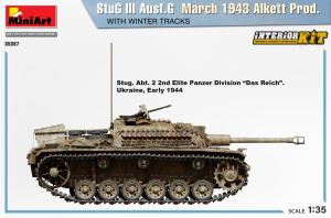 1/35 StuG III Ausf. G March 1943, Alkett w/Winter Tracks. Interior Kit