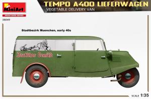 1/35 Tempo A400 Lieferwagen. Vegetable Delivery Van