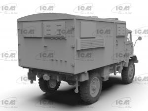1/35 Unimog S 404 with box body,German military truck