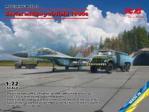1/72 Soviet military airfield 1980s(Mikoyan-29 9-13,APA-50M(ZiL-131),ATZ-5 SovPAG-14