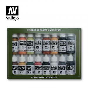 Model color set: German Colors (16x17ml)