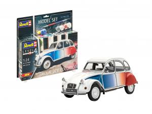 Revell 1:24 Model Set Citroen 2 CV Coccorico