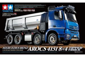 1/14 R/C Mercedes-Benz Arocs 4151 8x4 Tipper Truck