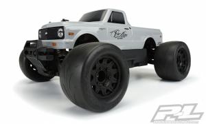 1972 Chevy® C-10T Tough-Color (Stone Gray) Body for Stampede®