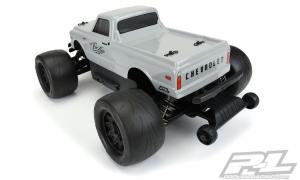 1972 Chevy® C-10T Tough-Color (Stone Gray) Body for Stampede®