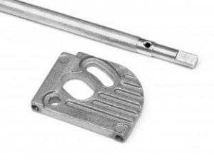 Aluminum Drive Shaft & Motor Mounting Bracket