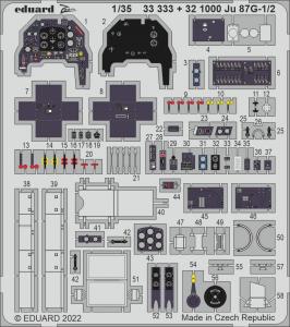 1/35 Ju 87G-1/2 PE set for BORDER MODEL kit