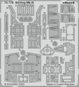 1/72 Stirling Mk.III ESSENTIAL set for ITALERI kit