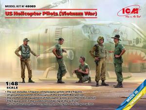 1/48 US Helicopter Pilots (Vietnam War)(100% new molds)