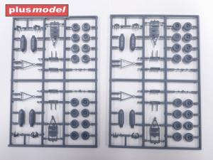 1/48 Bomb trailer Mk 2 (4 trailers)